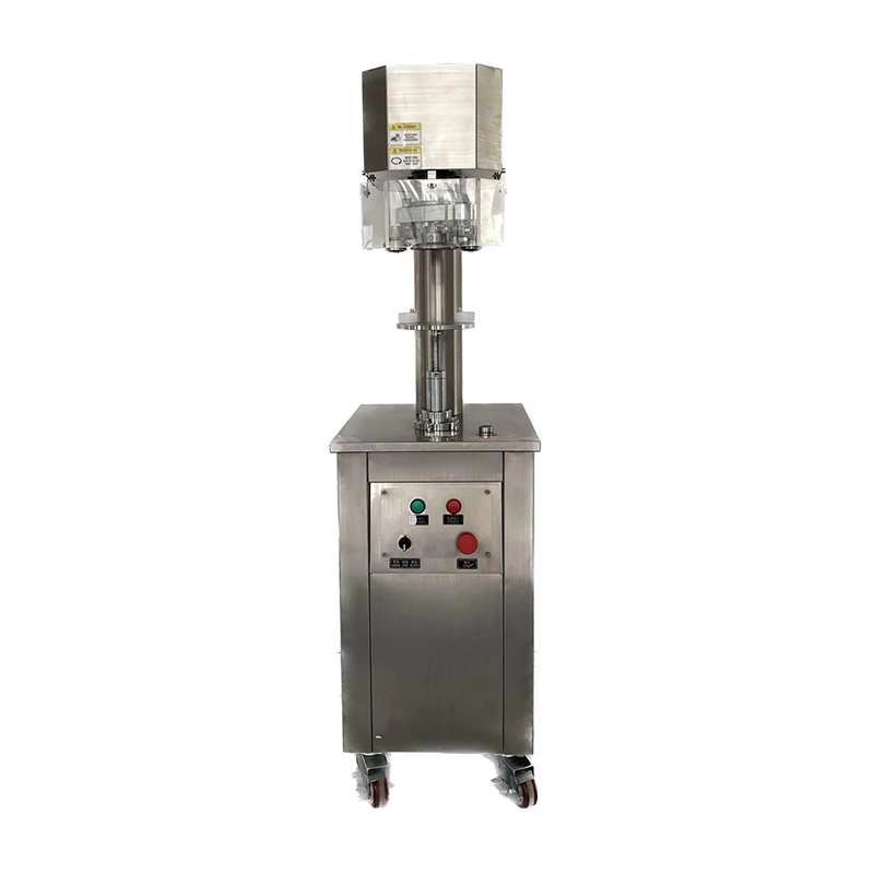 5-Source manufacturer semi-automatic can sealing machine suitable for all kinds of food tinplate cans, aluminum cans, plastic cans and paper cans (1)