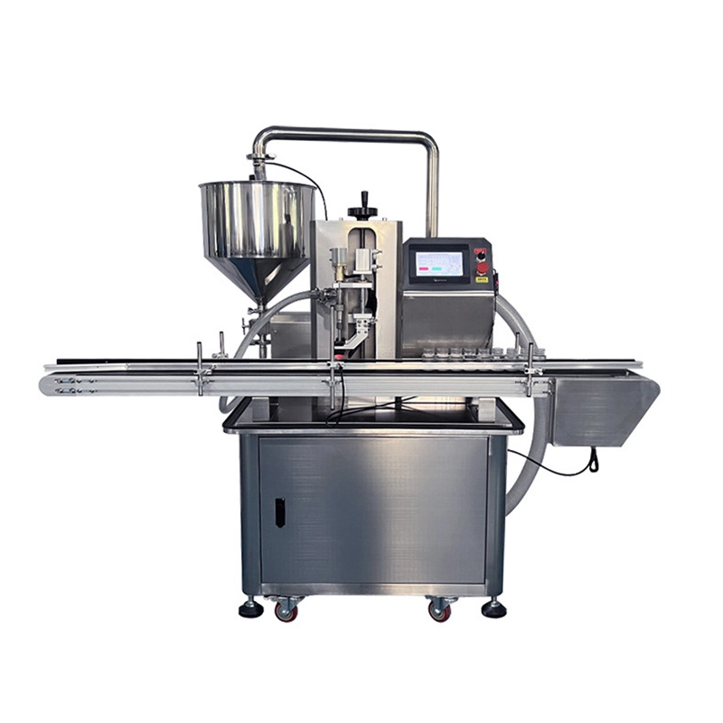 2-Fully-automatic-servo-gear-pump-filling-machine-cream-liquid-lotion-honey-toothpaste-shampoo-shower-gel-quantitative-canning-1