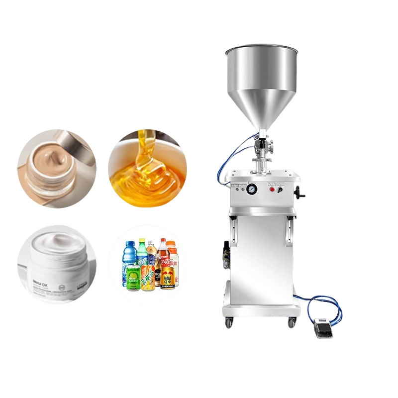 7-Semi-automatic-perfume-filling-machine-paste-butter-liquid-canning-machine-cosmetics-jam-honey-cream-pneumatic-filling-1