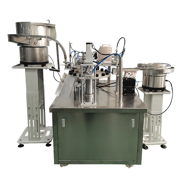 9-Rotary-liquid-filling-and-capping-equipment-Cream-filling-and-capping-machine-Detergent-automatic-capping-machine-1